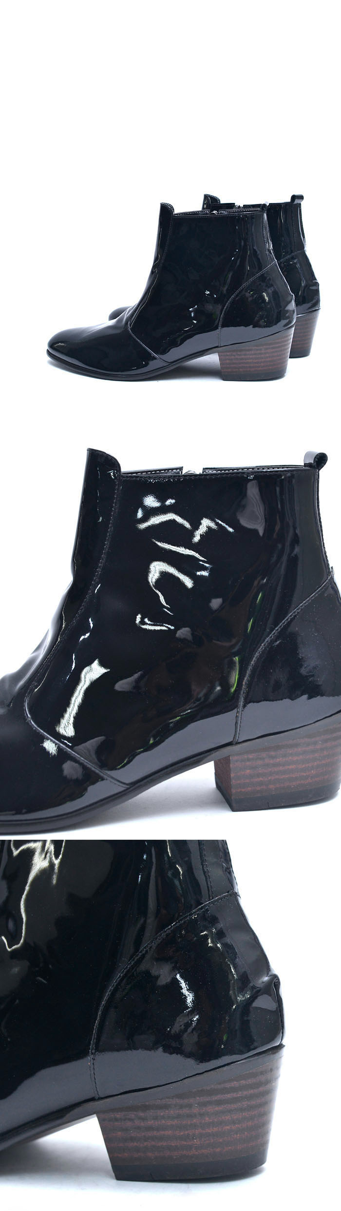 5cm heel boots